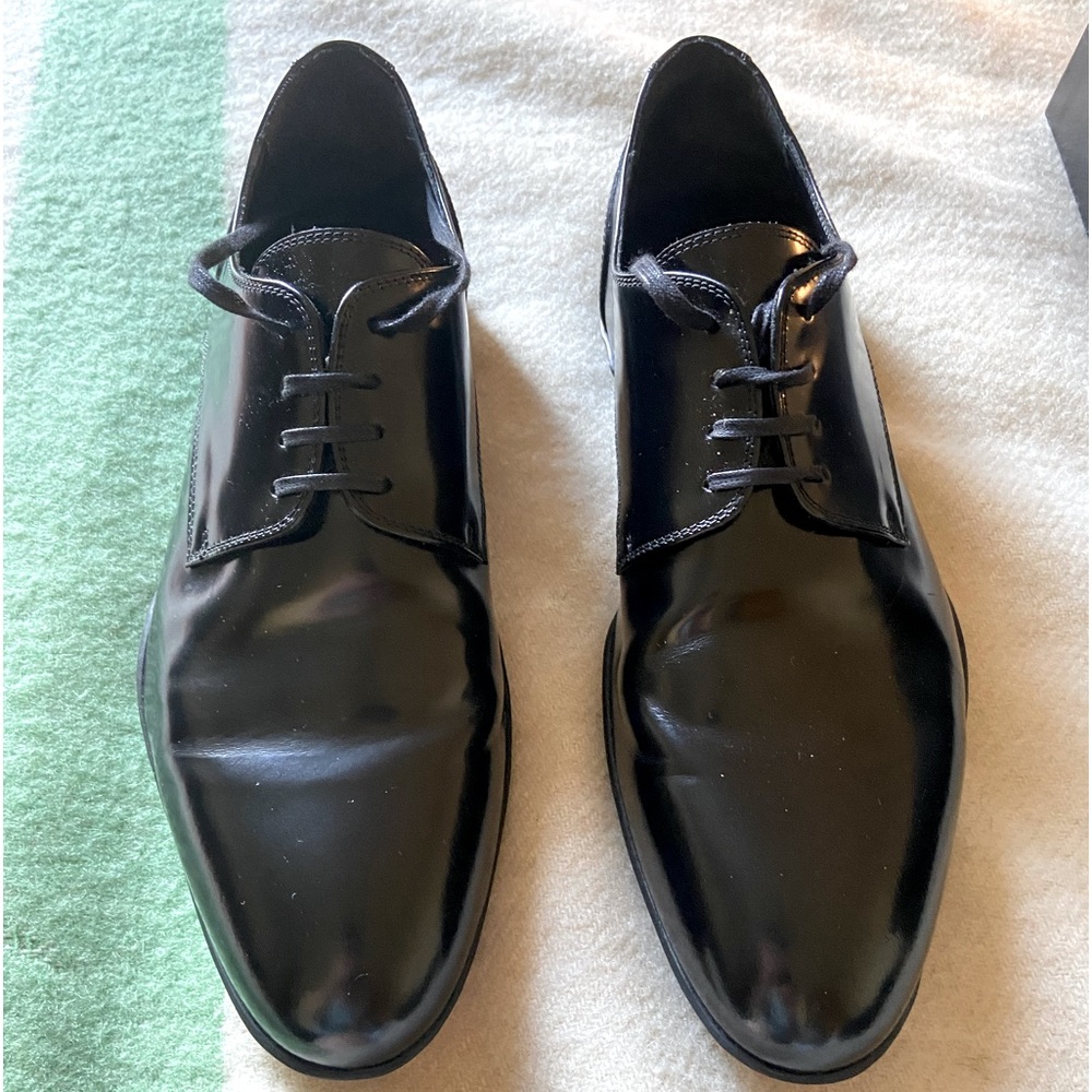 Harry’s of London Calf Black Oxfords With Vibram Soles 9.5 US